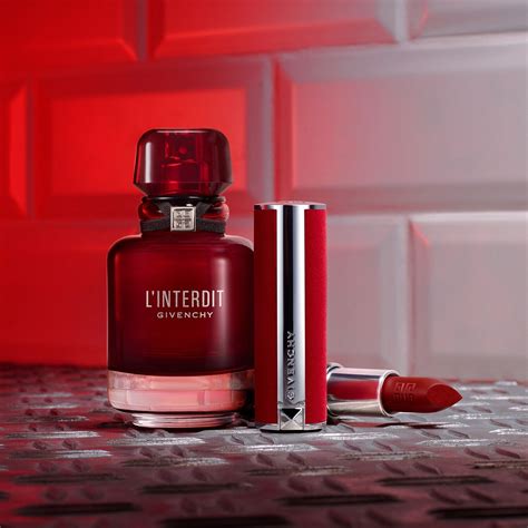 givenchy beauty rouge interdit|l'interdit sephora rouge ultime.